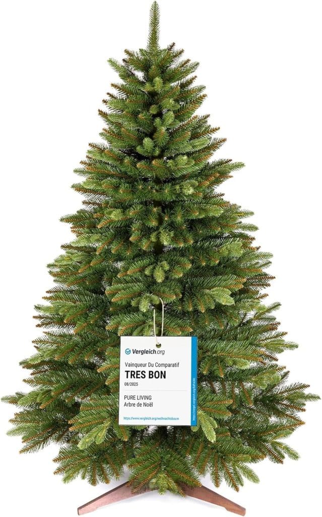 Test du sapin premium 220 cm Pure Living : réalisme exceptionnel