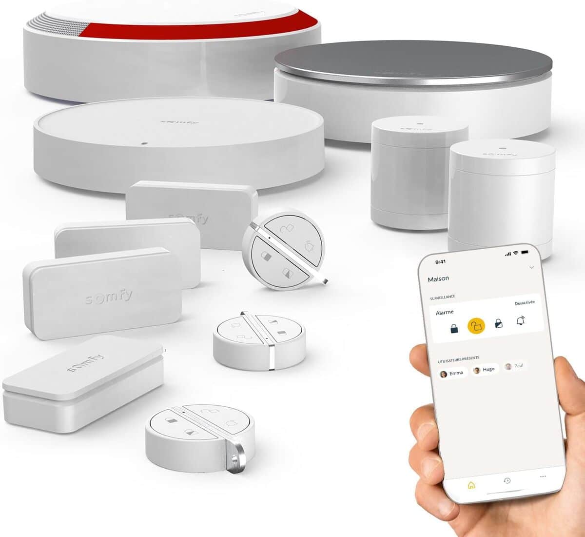 Test du Somfy 1875282 : alarme maison intelligente et évolutive