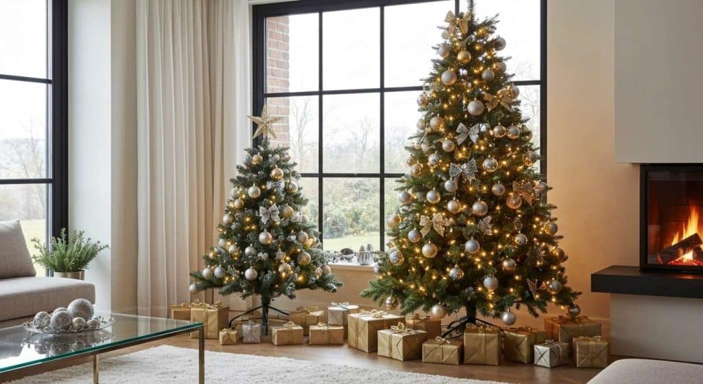 Tendances décoratives : sapins premium
