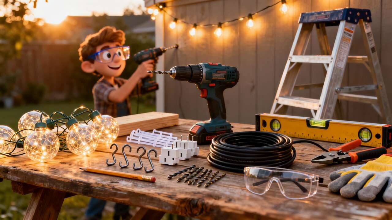 Installer des guirlandes lumineuses : astuces et conseils