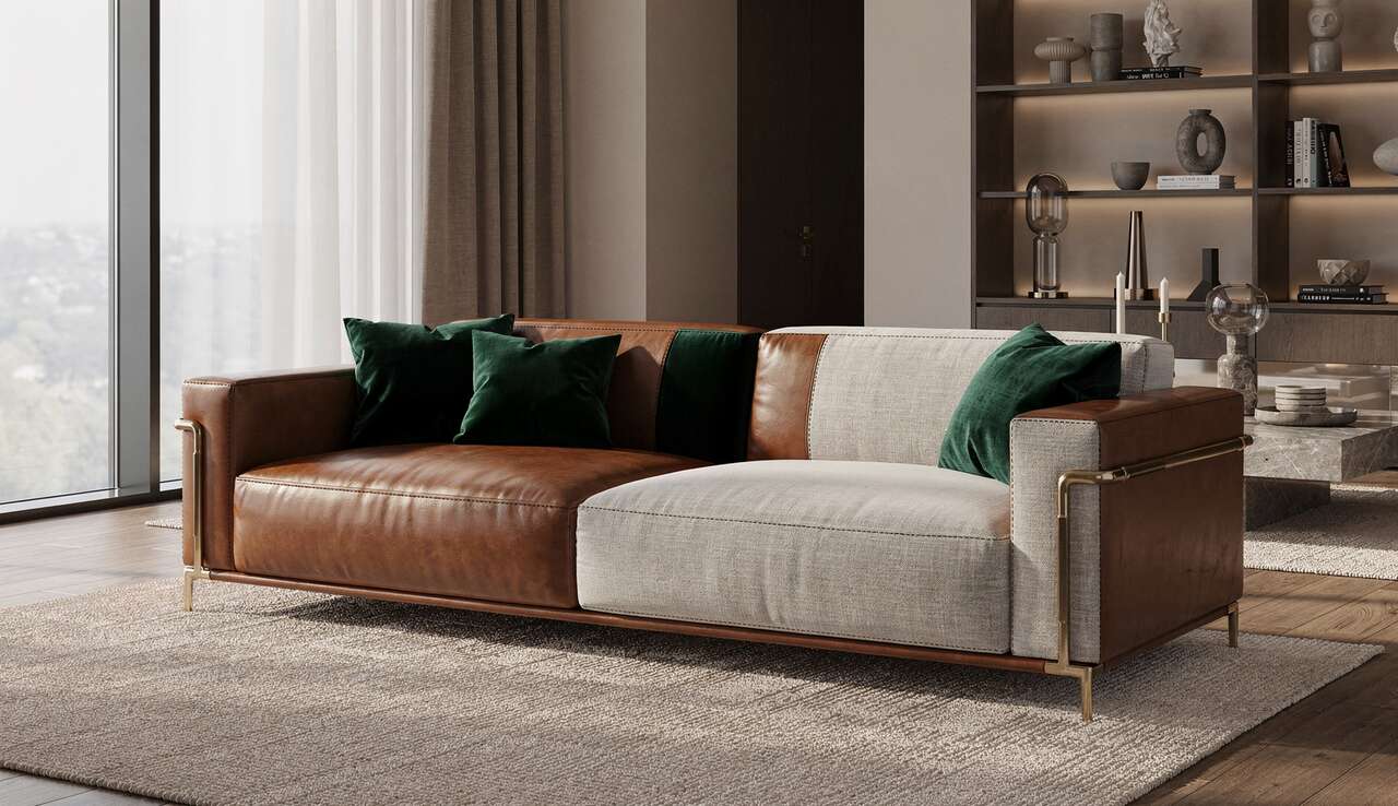 Guide des matériaux haut de gamme pour canapés design