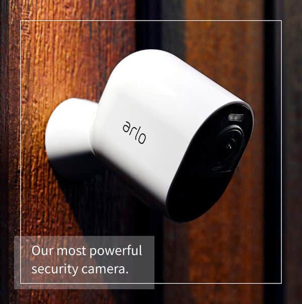 Arlo Security Electronics, Blanc, 1 Unité (Lot de 1) [Classe énergétique A]