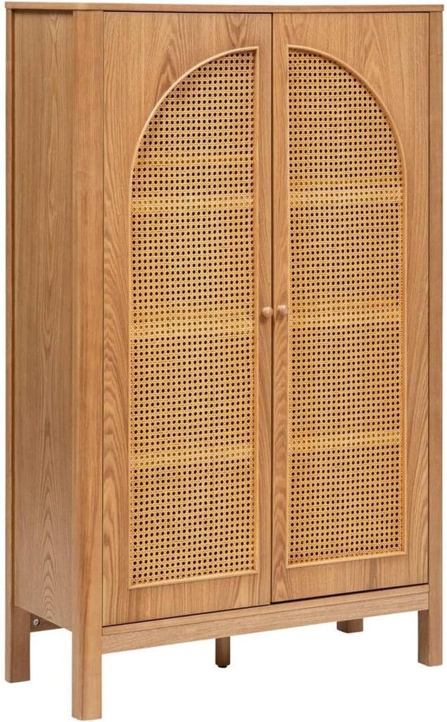 Avis sur l'armoire Tiria en rotin d'Atmosphera : élégance bohème
