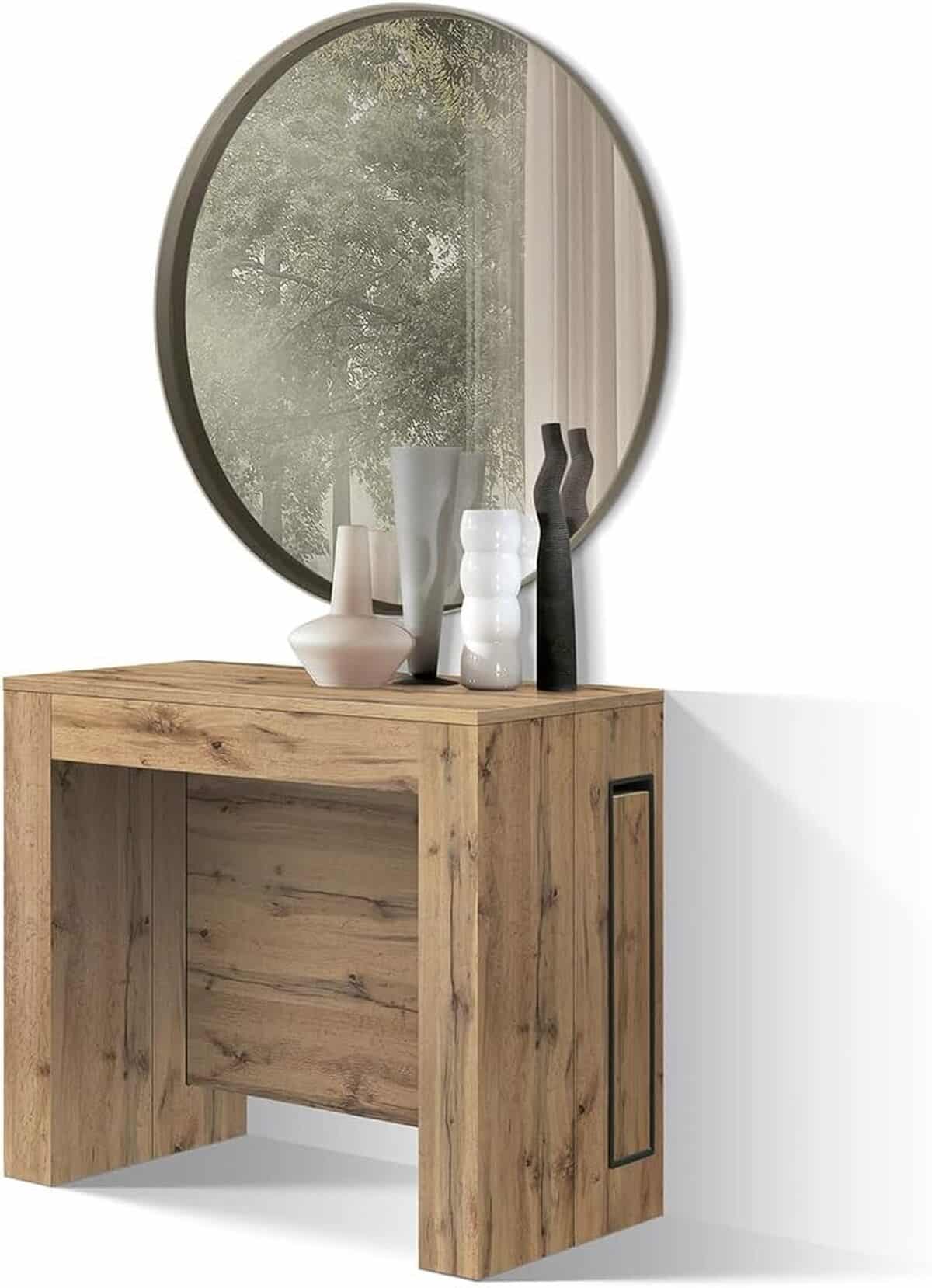 Test de la table console extensible Elvire de Pazzo Design : élégance et fonctionnalité rustique