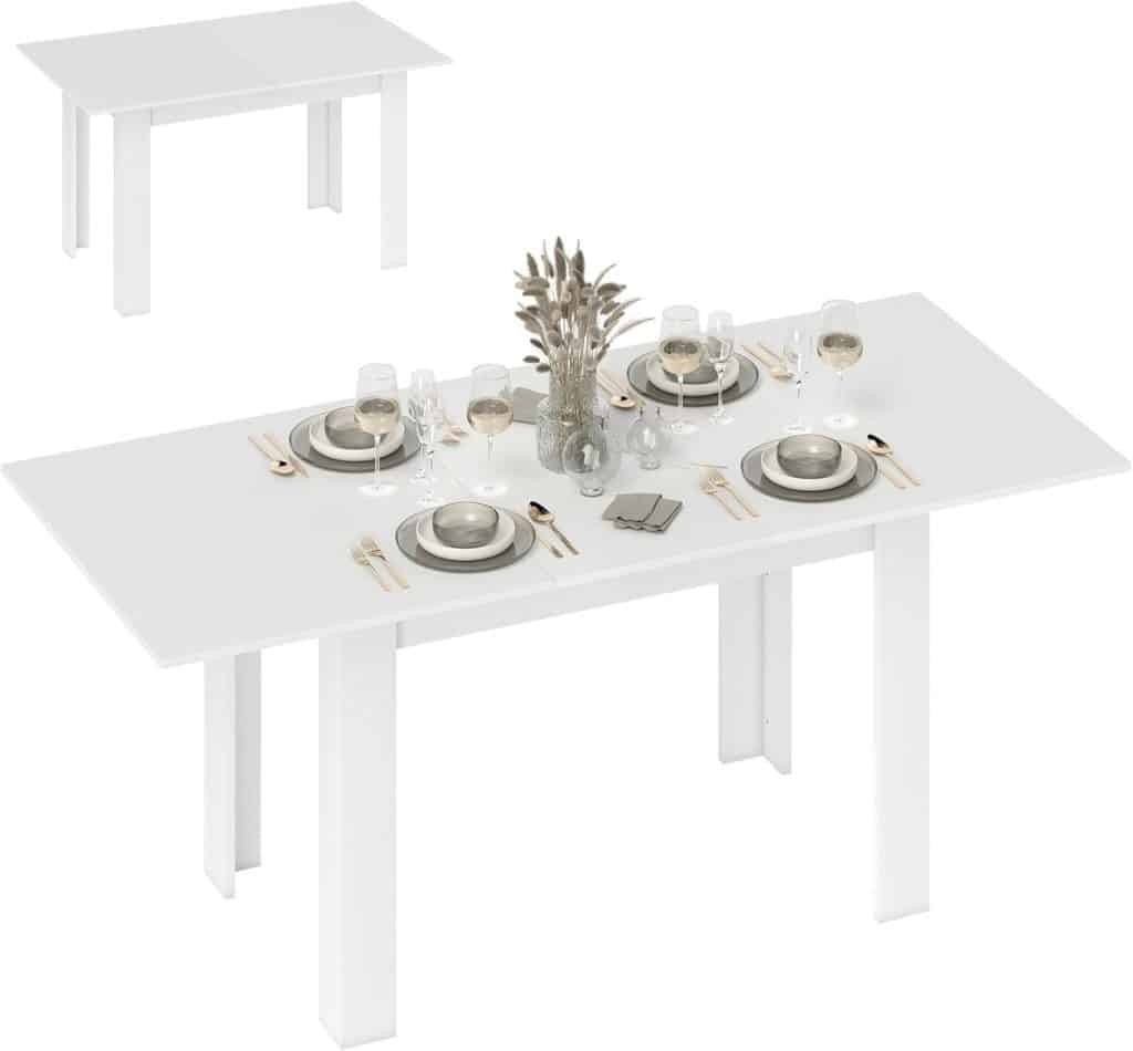 Test de la table extensible HOMCOM pour 6-8 personnes