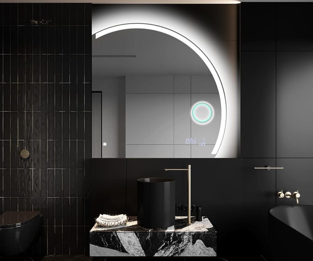 Test : miroir rond LED Artforma pour salle de bain