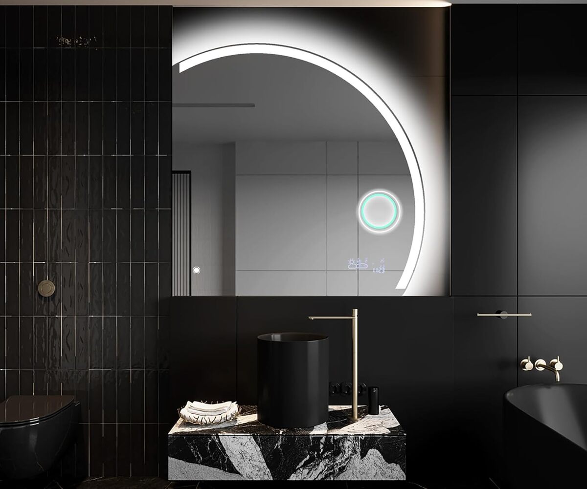 Test : miroir rond LED Artforma pour salle de bain