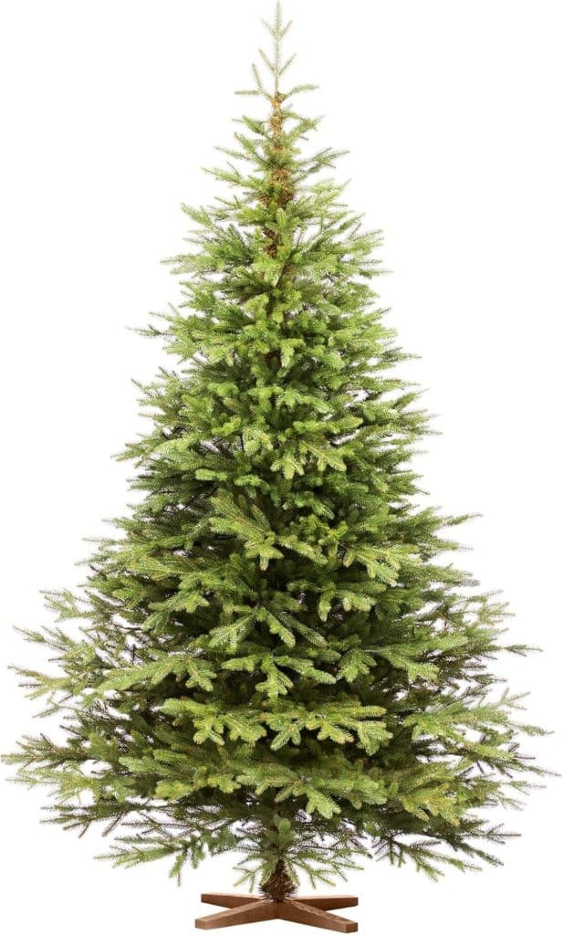 Test : sapin de noël Fairytrees Nordmann 220 cm en PE