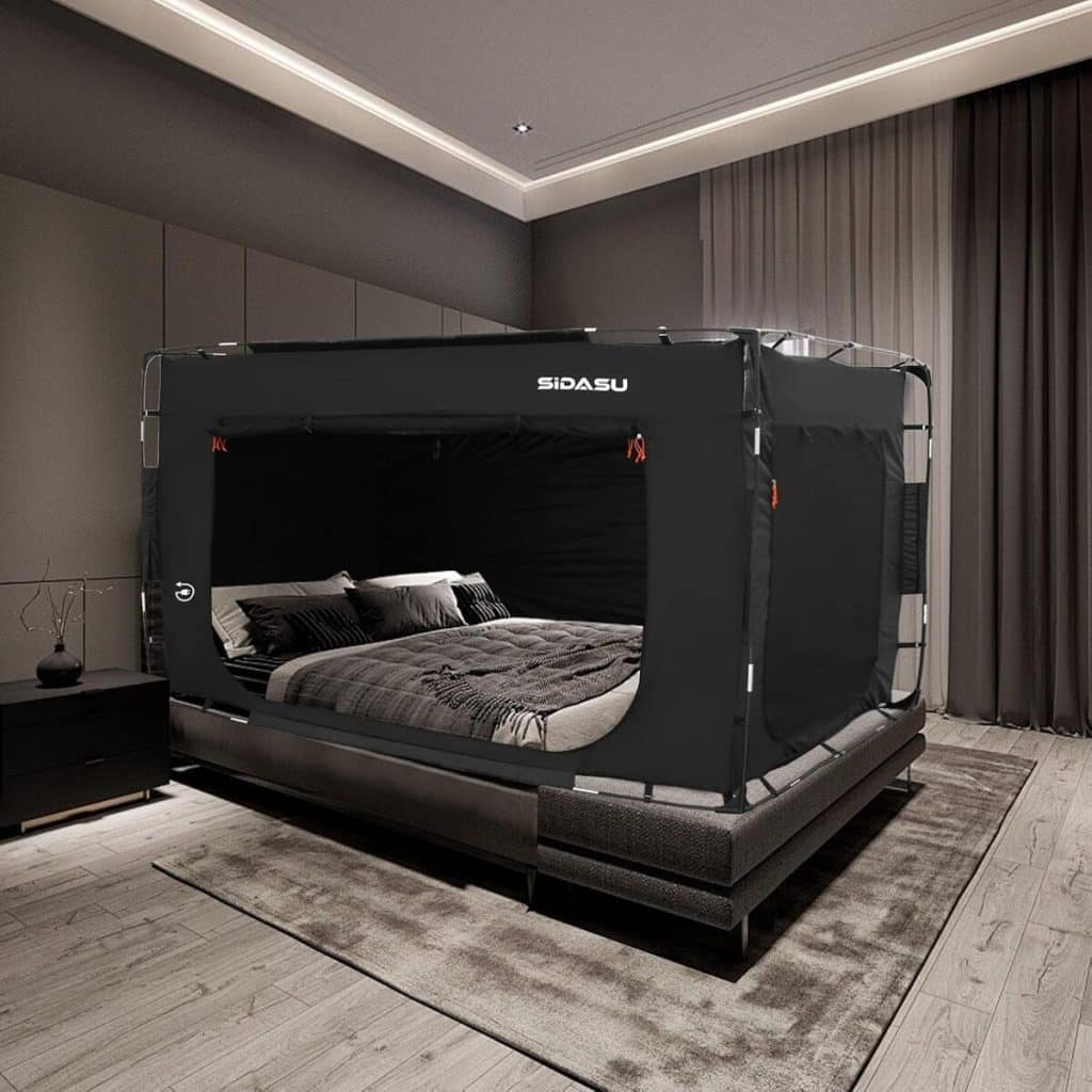 Test : tente de lit d'intérieur avec baldaquin portable