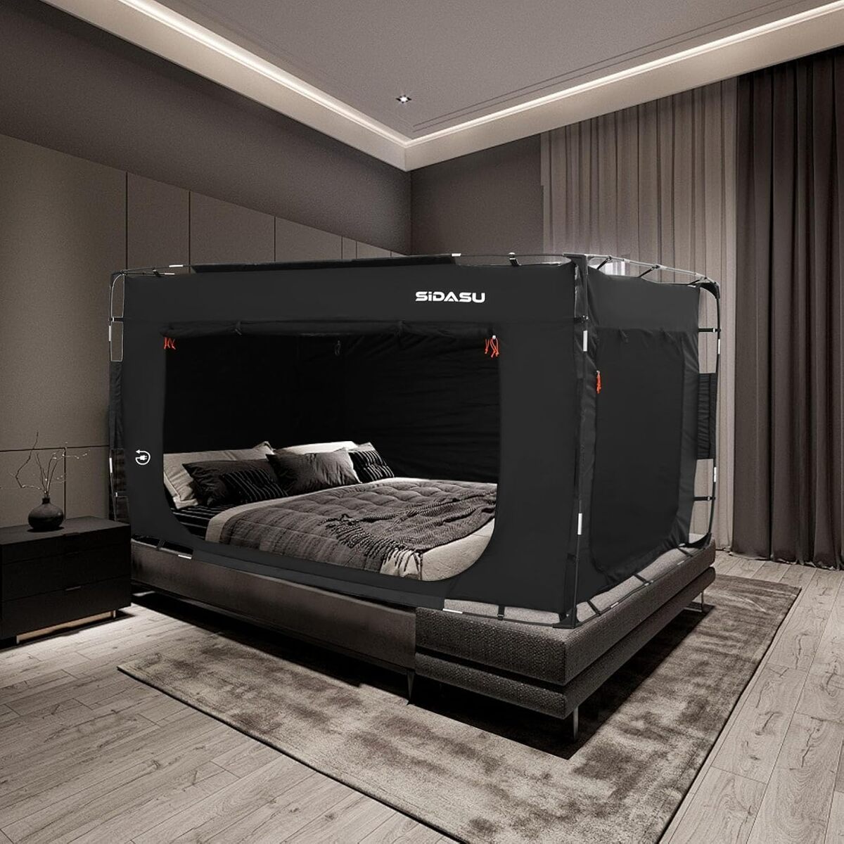 Test : tente de lit d'intérieur avec baldaquin portable