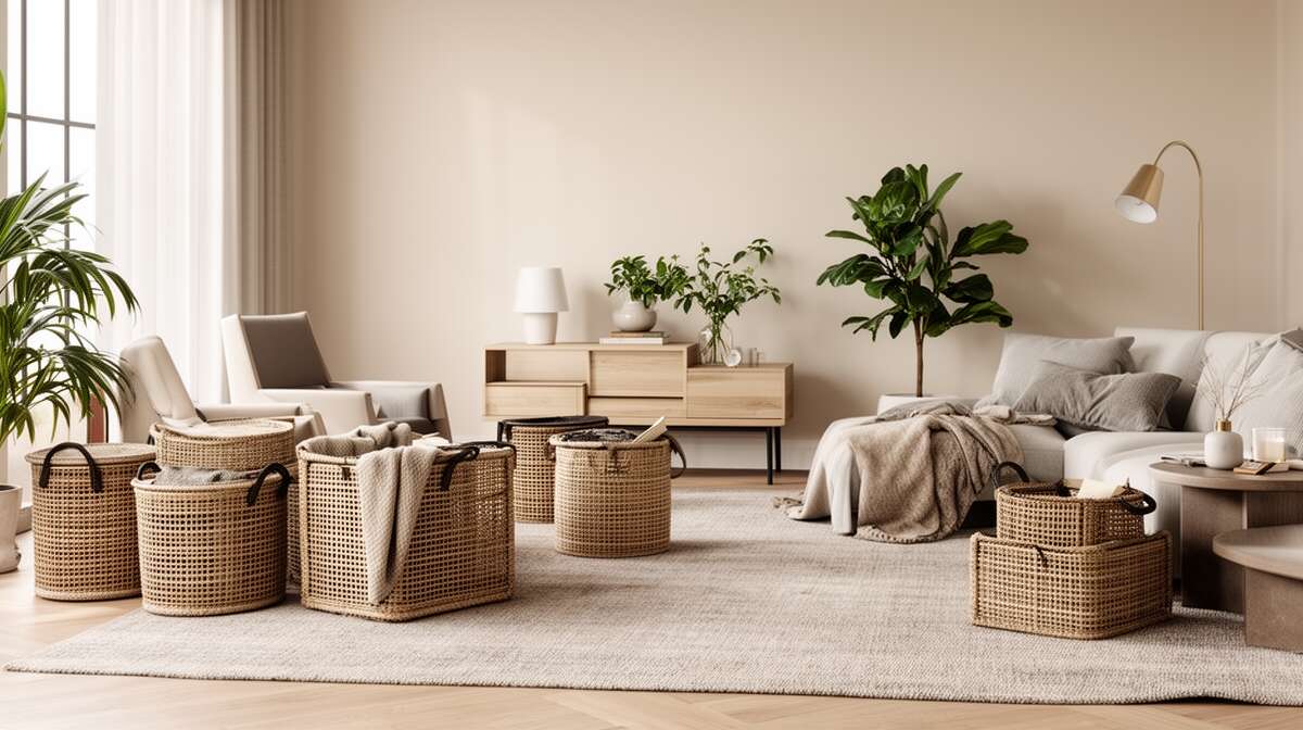 Comment int&eacute;grer les paniers dans votre salon