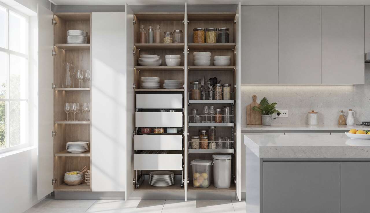 Ensemble de rangements : optimiser votre cuisine équipée