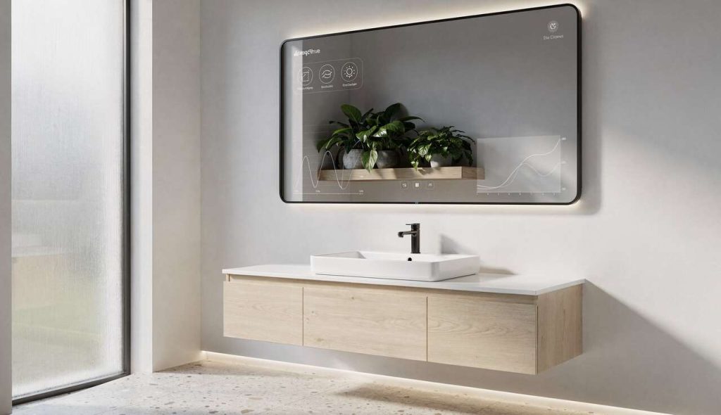 Avantages écologiques des miroirs intelligents dans la salle de bain