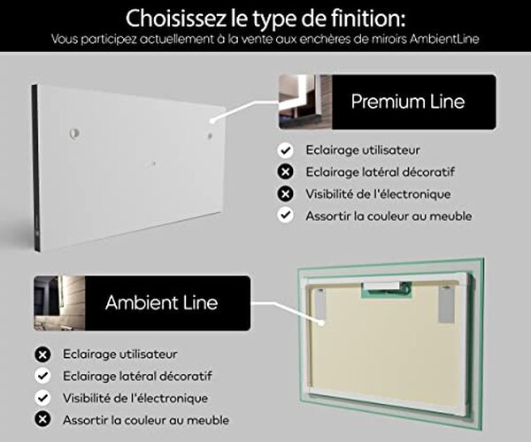 Découvrez comment le miroir LED Artforma L01 allie innovation, fonctionnalité et personnalisation pour transformer l'ambiance de votre salle de bain.