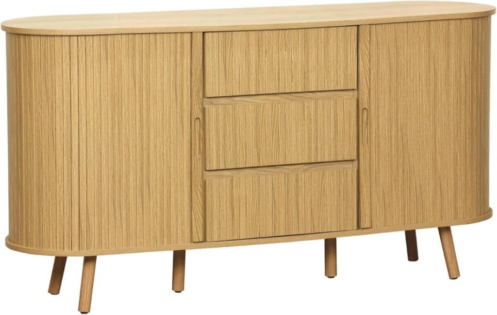 Avis : buffet scandinave sweeek, design ovale et fonctionnel