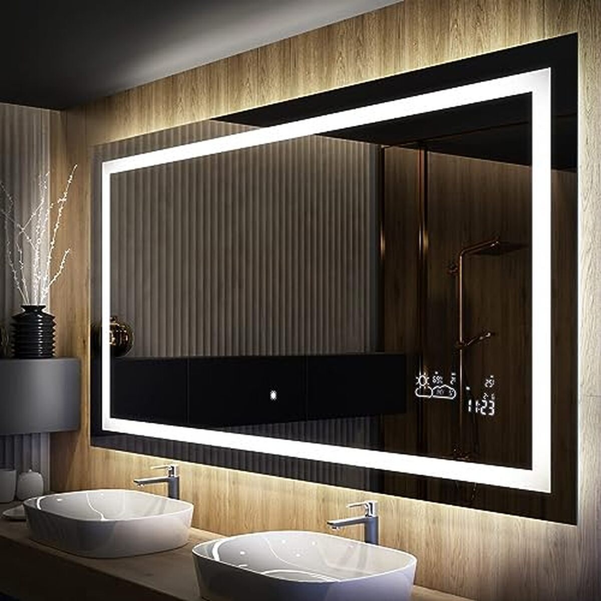 Avis sur le miroir FORAM L15 avec éclairage LED intégré