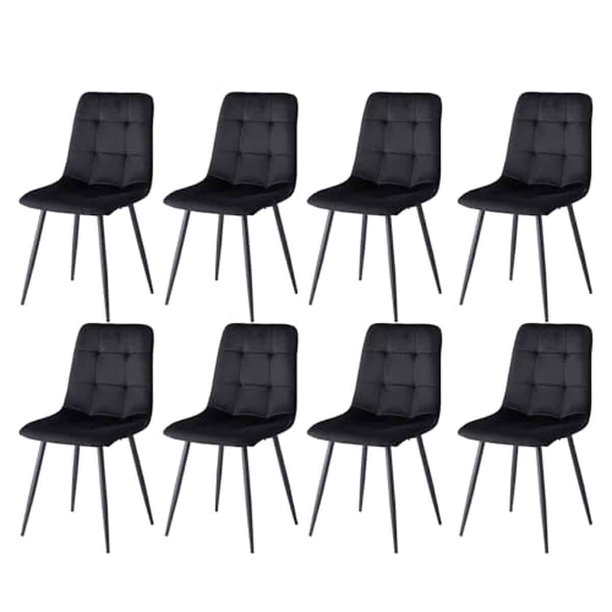 Test : chaises de salle à manger GrandCA HOME, lot de 8