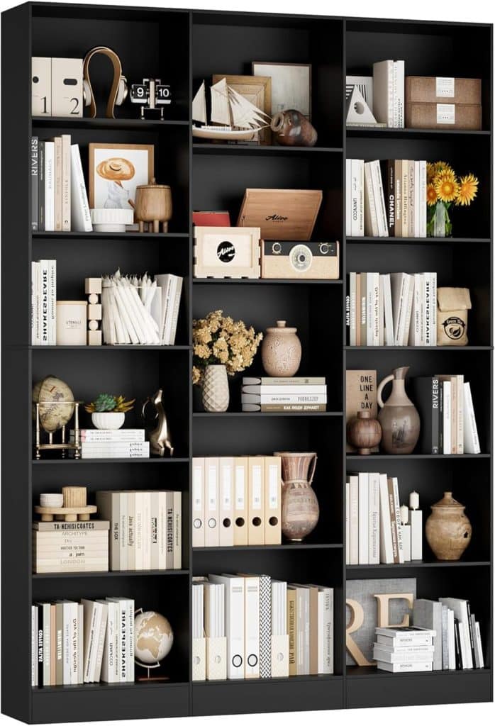 Test de la bibliothèque FirFurd 188 cm : 17 étagères pratiques et fonctionnelles