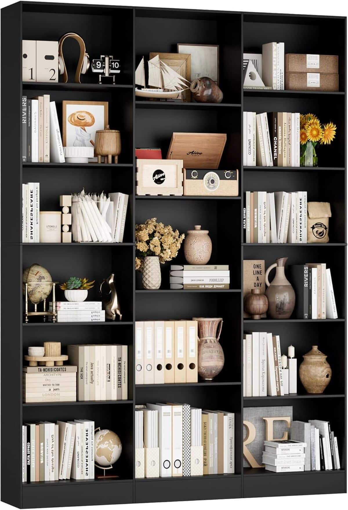 Test de la bibliothèque FirFurd 188 cm : 17 étagères pratiques et fonctionnelles