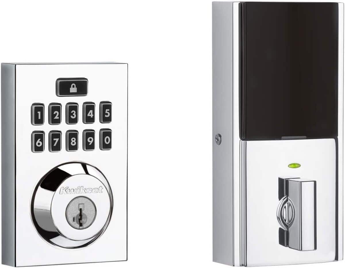 Test de la serrure électronique Kwikset SmartCode 914 en chrome poli