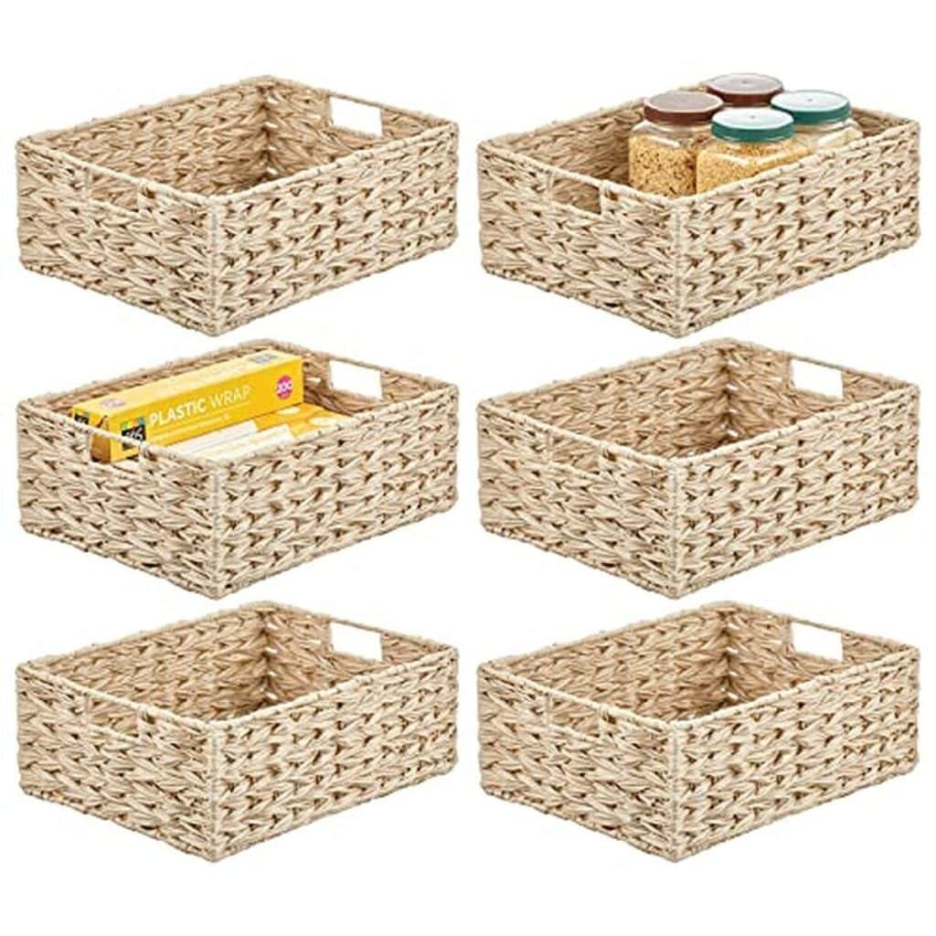 Test des paniers de rangement mDesign crème : organisation optimisée