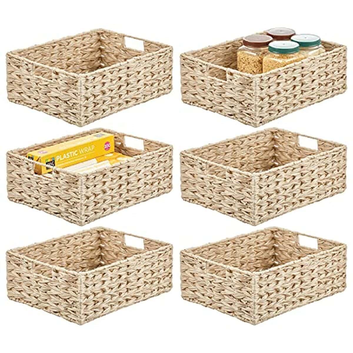 Test des paniers de rangement mDesign crème : organisation optimisée