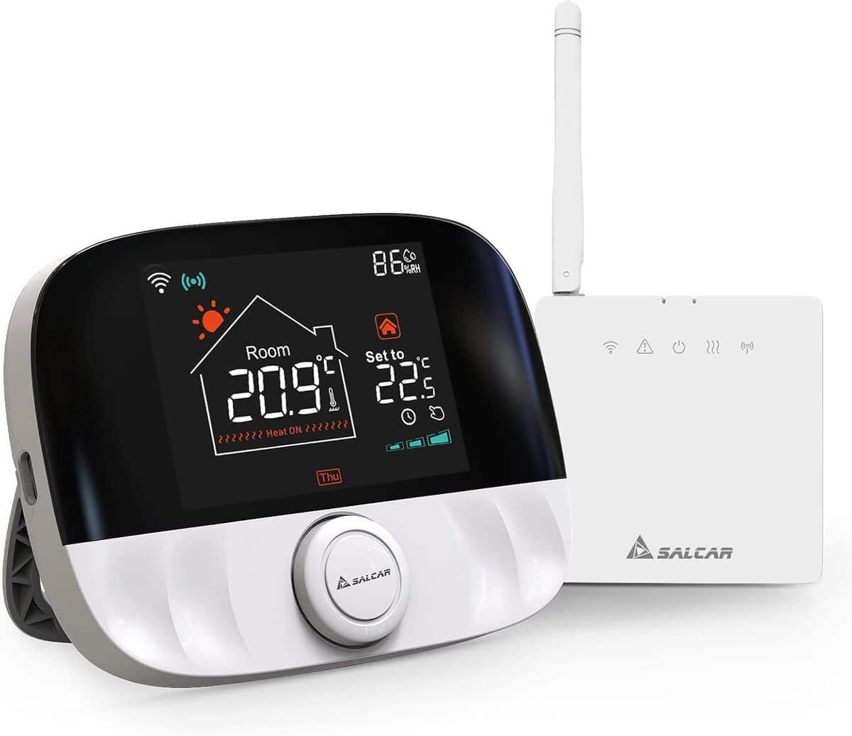 Test du thermostat WiFi Salcar T9W RF : connectivité et intelligence