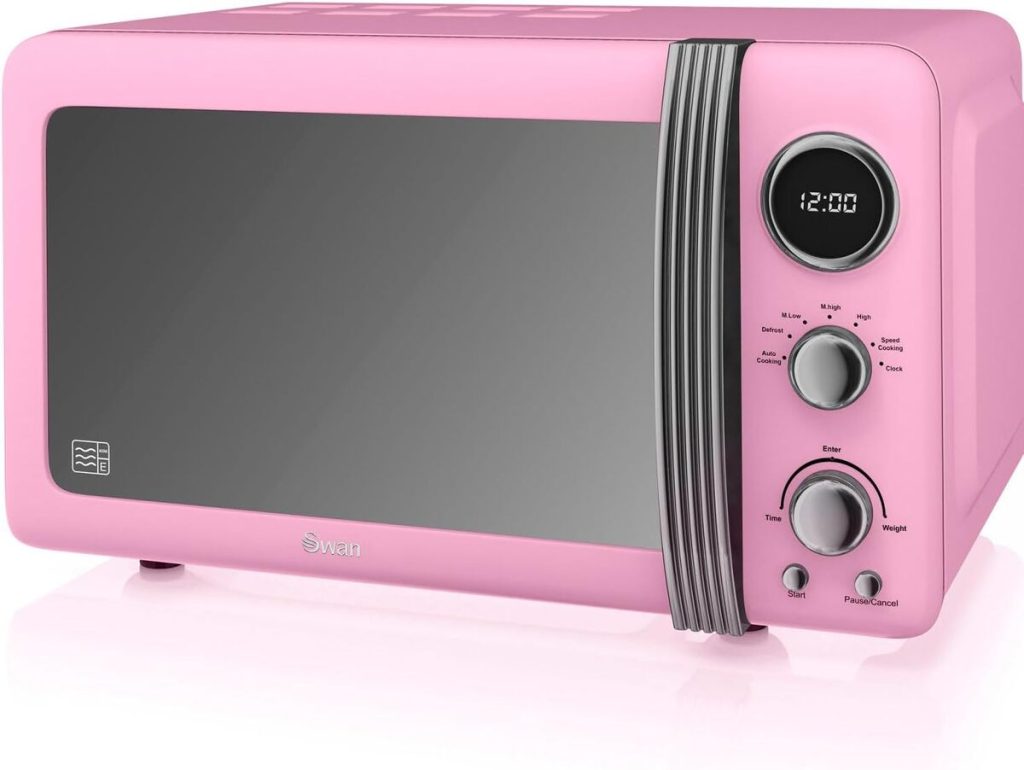 Test : micro-ondes Swan Retro SM22030LPNEU, vintage et performant
