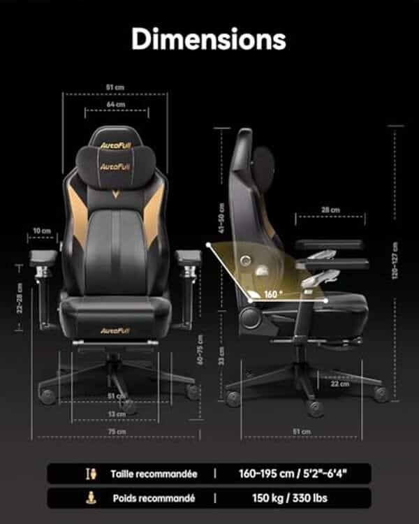 Découvrez notre test du fauteuil gaming AutoFull M6 Ultra : massage optimal et confort extrême pour des sessions de jeu ininterrompues.
