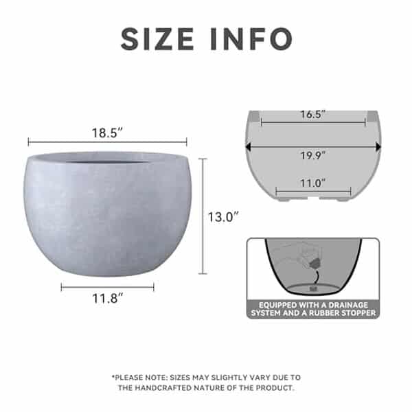 Découvrez notre analyse détaillée de la jardinière Kante en béton de 50, 5 cm. Élégance, durabilité et design ardoise au rendez-vous.