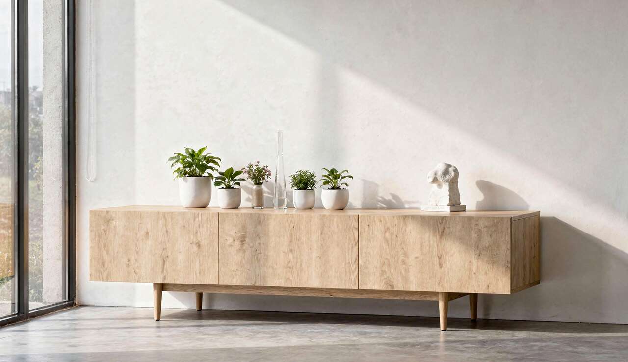 Rangement intelligent : comment un buffet minimaliste peut transformer votre int&eacute;rieur