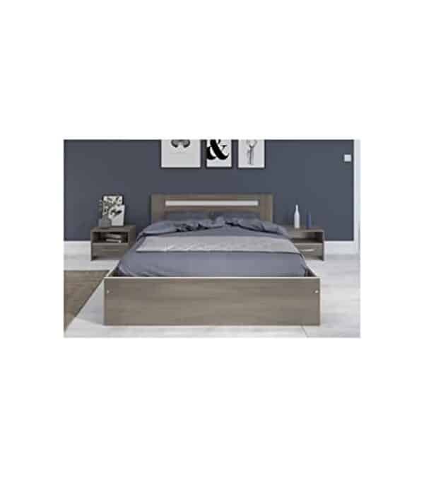 Explorez notre test détaillé de la chambre complète YSA en décor noyer silver : qualité, design et confort au rendez-vous