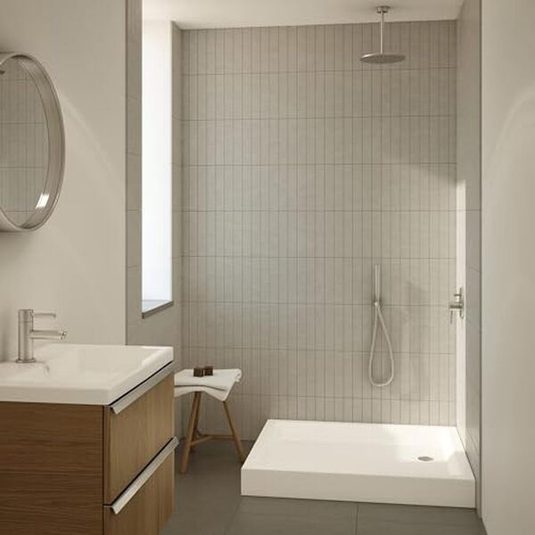 Découvrez notre avis sur le receveur de douche Aquabad Norma 80x100 cm avec siphon Domoplex : robustesse, design moderne et facilité d'installation pour une salle de bains élégante et fonctionnelle