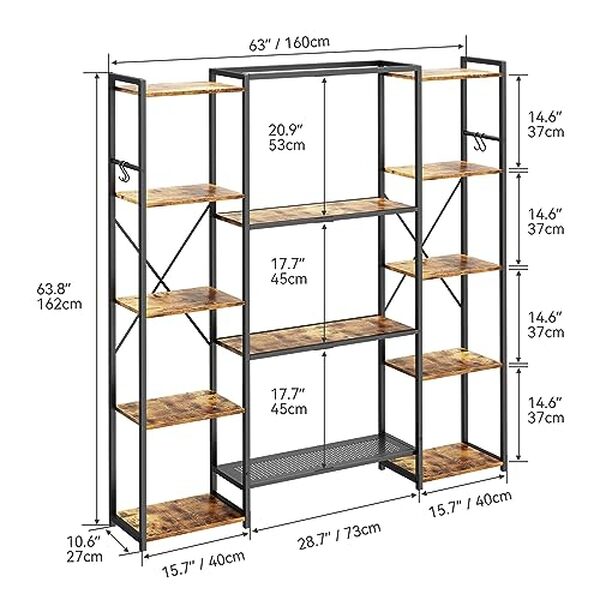 Explorez notre test détaillé de la bibliothèque industrielle YITAHOME à 13 étagères. Découvrez ses atouts pour aménager votre espace avec style et praticité.