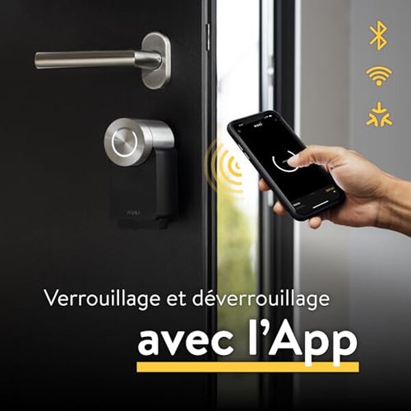 Découvrez notre évaluation complète de la serrure connectée Nuki Smart Lock Pro 4 : sécurité, installation, et fonctionnalités avancées pour un quotidien simplifié grâce au Wi-Fi intégré.