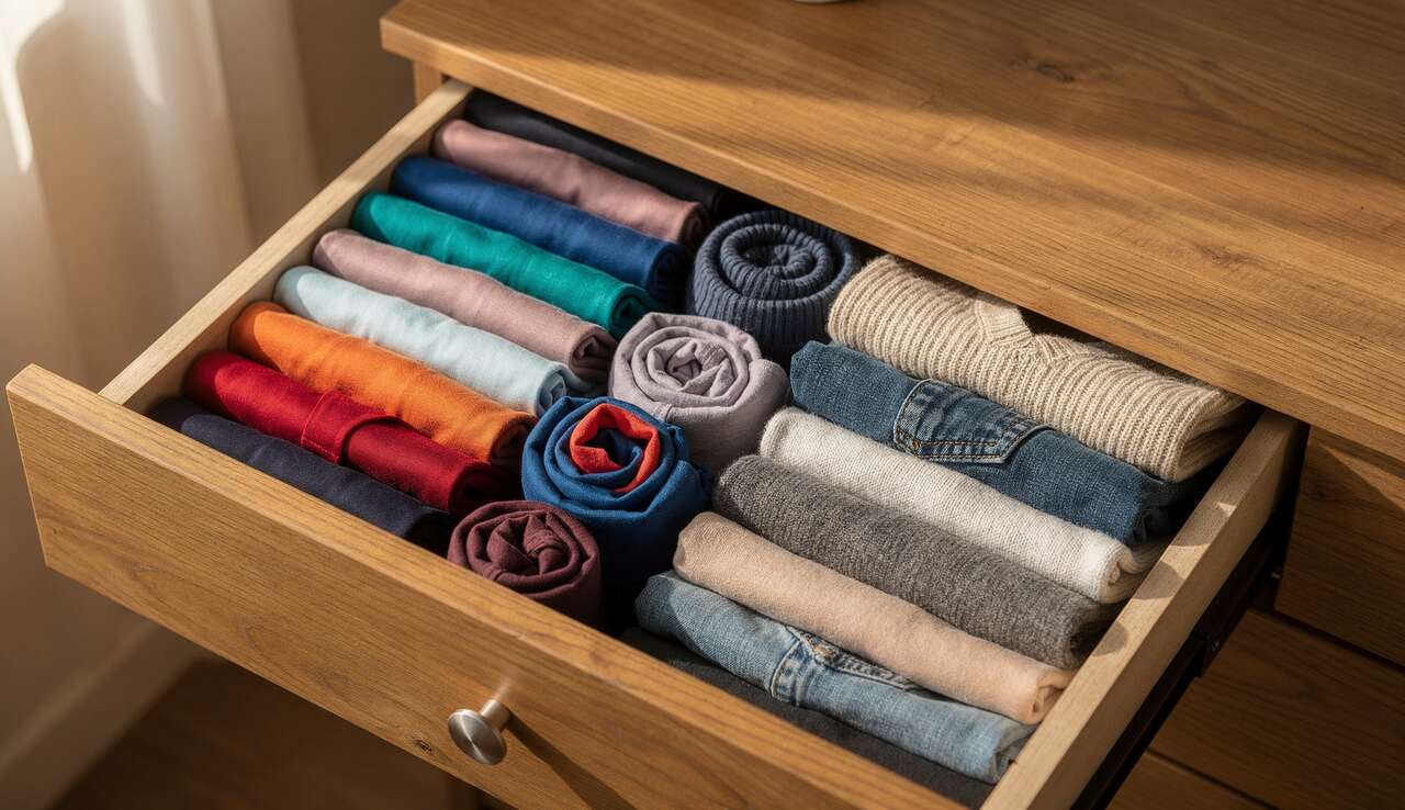 Techniques pour plier et ranger avec m&eacute;thode