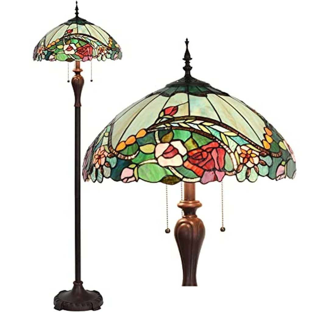 Avis sur le lampadaire Tiffany Bieye L30740 florales