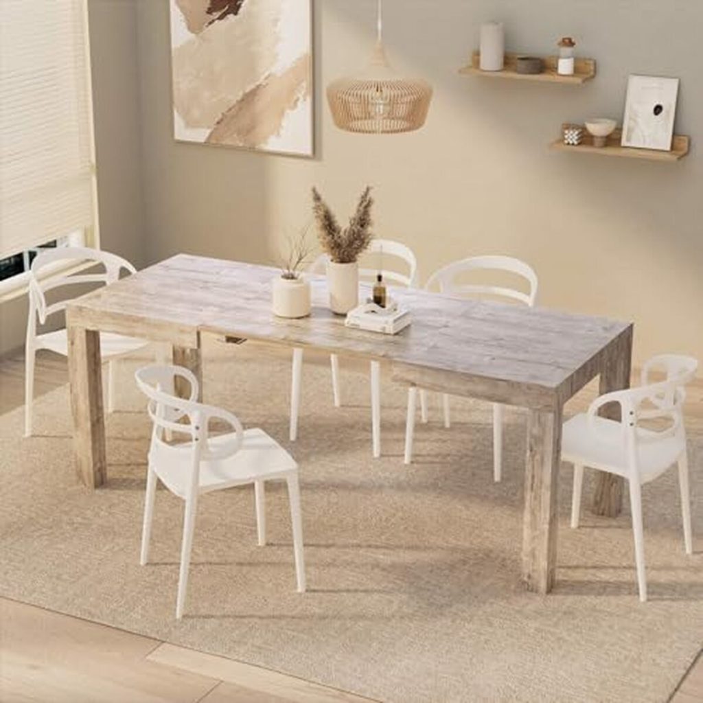 Test de la table extensible mobili fiver First chêne naturel