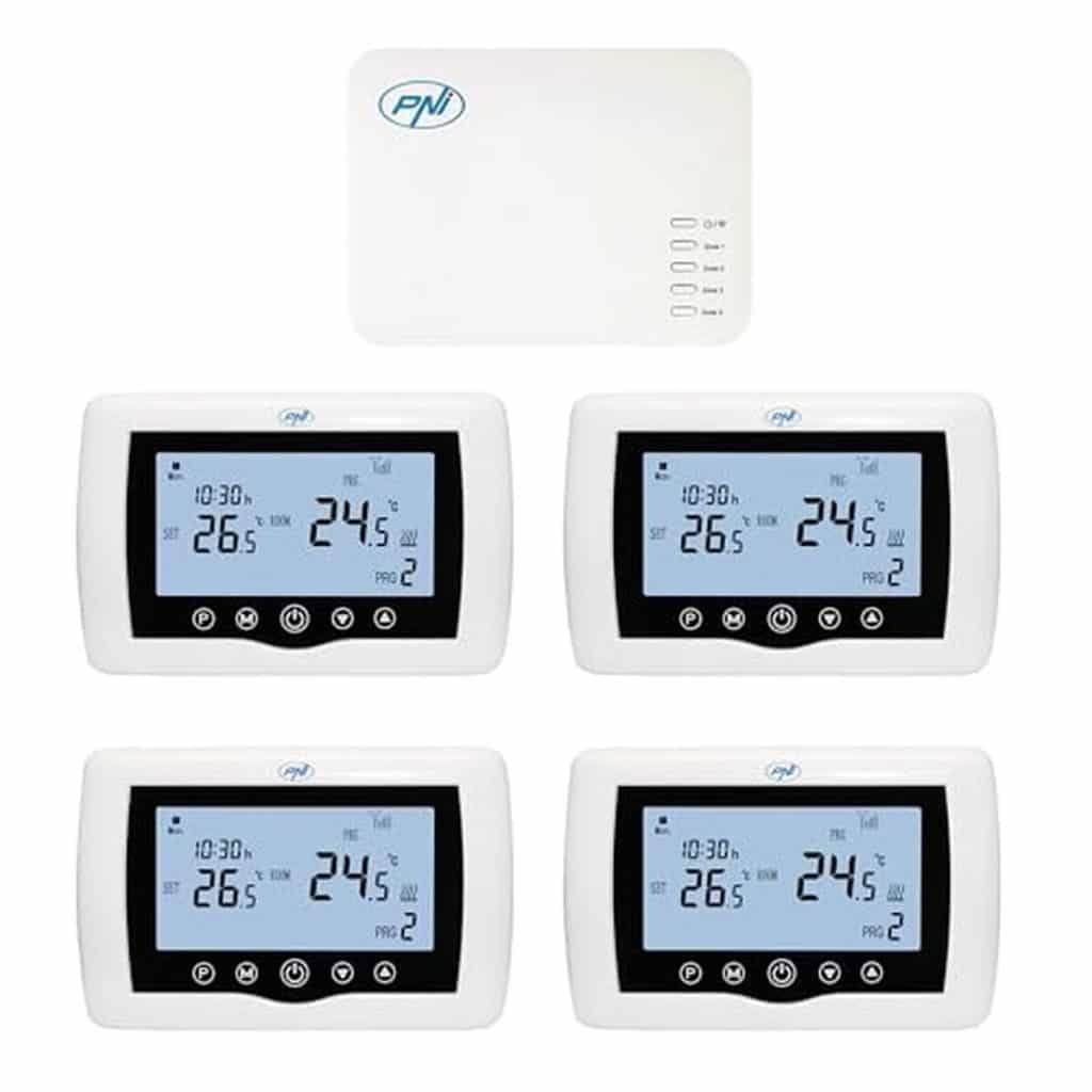 Test du thermostat intelligent PNI CT440 : contrôle WiFi pour 4 zones