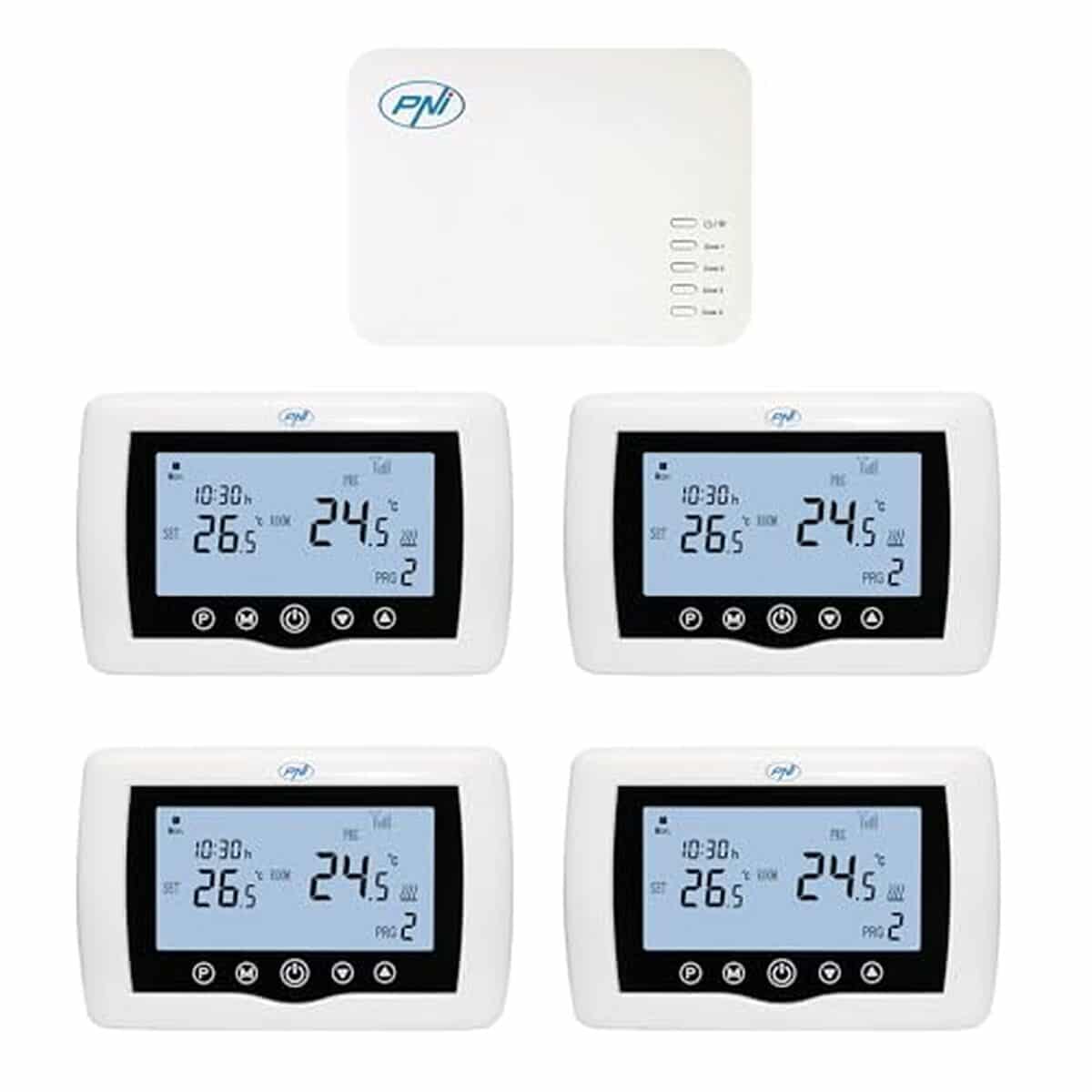 Test du thermostat intelligent PNI CT440 : contrôle WiFi pour 4 zones