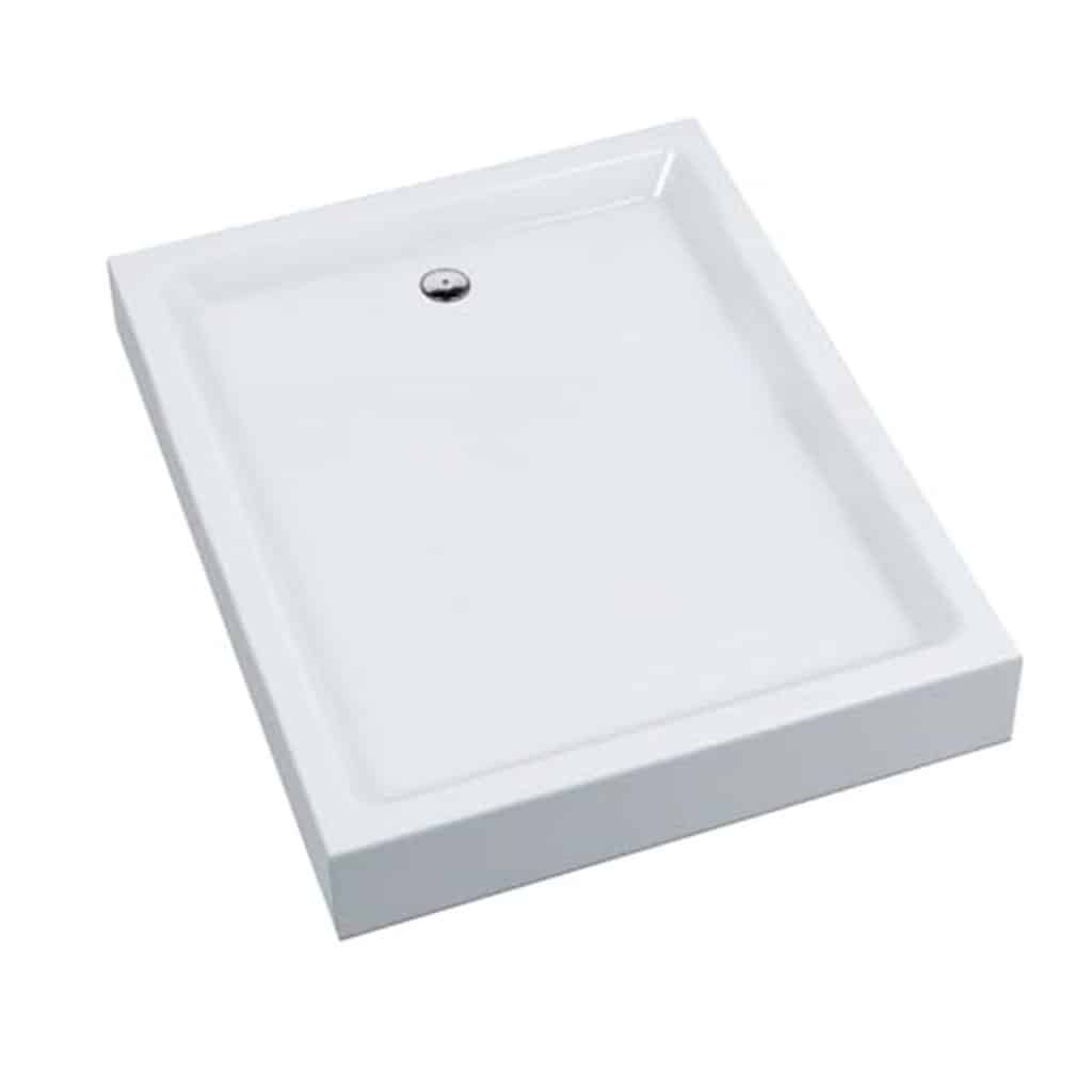 Test : receveur de douche Aquabad Norma 80x100 cm avec siphon Domoplex