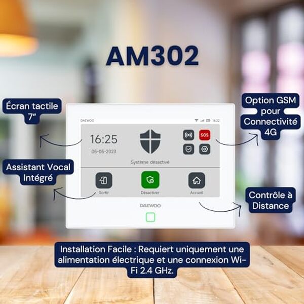 Découvrez notre test détaillé du pack alarme Daewoo AM372 : une solution complète, connectée et optimale pour la sécurité de votre maison.