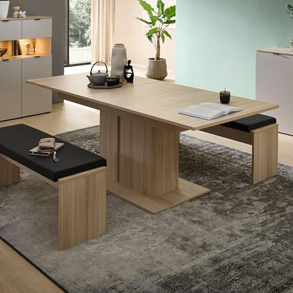 Découvrez notre test détaillé de la table à manger extensible Stella Trading INA avec son élégant aspect chêne artisan : caractéristiques, qualité et astuces pour un intérieur chic