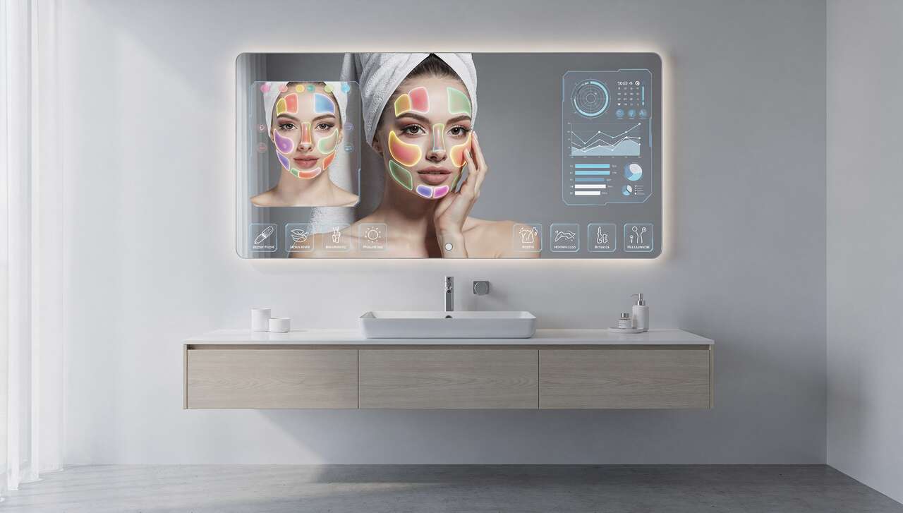 Conseils personnalis&eacute;s : quand le miroir devient votre assistant beaut&eacute;