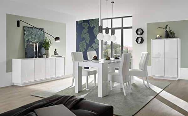 Découvrez le buffet Web Convenienza Ice : design moderne et brillant qui transformera votre espace de vie avec style et élégance