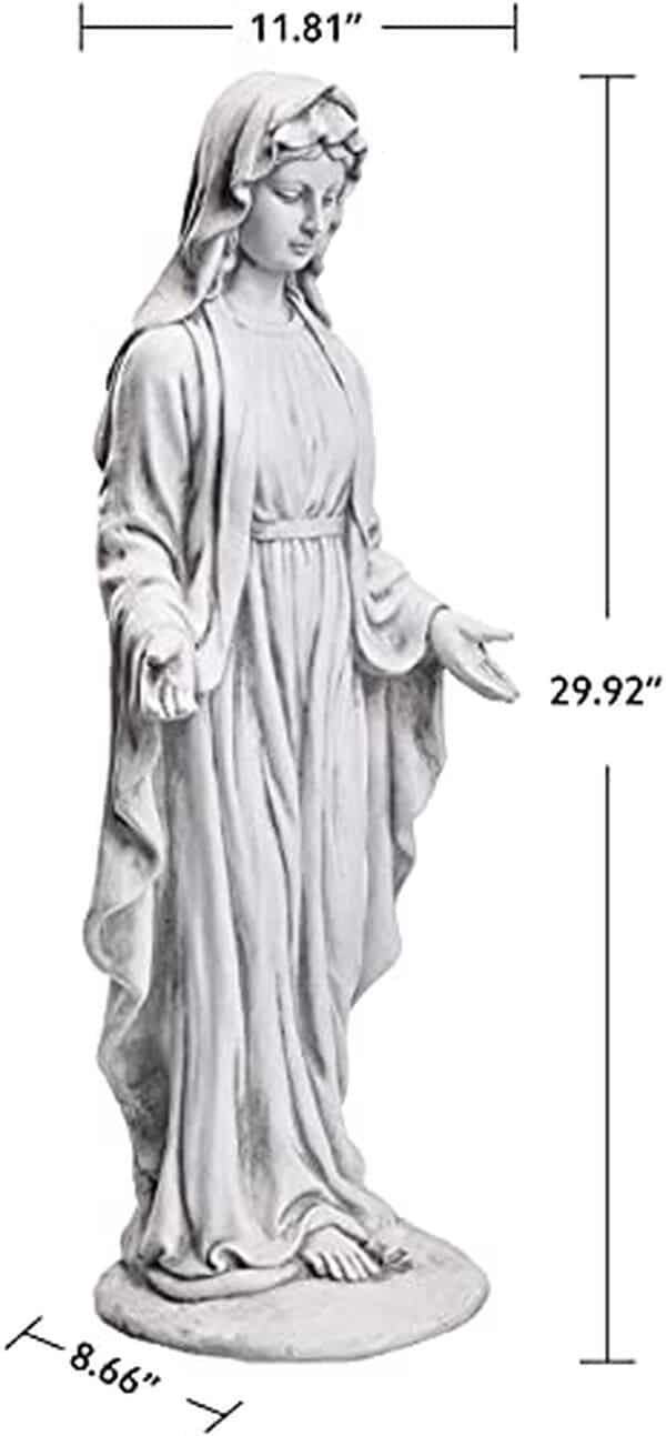 Découvrez notre avis sur la statue vierge Marie TOETOL de 75 cm pour embellir votre jardin : durabilité, esthétique et avis des utilisateurs.