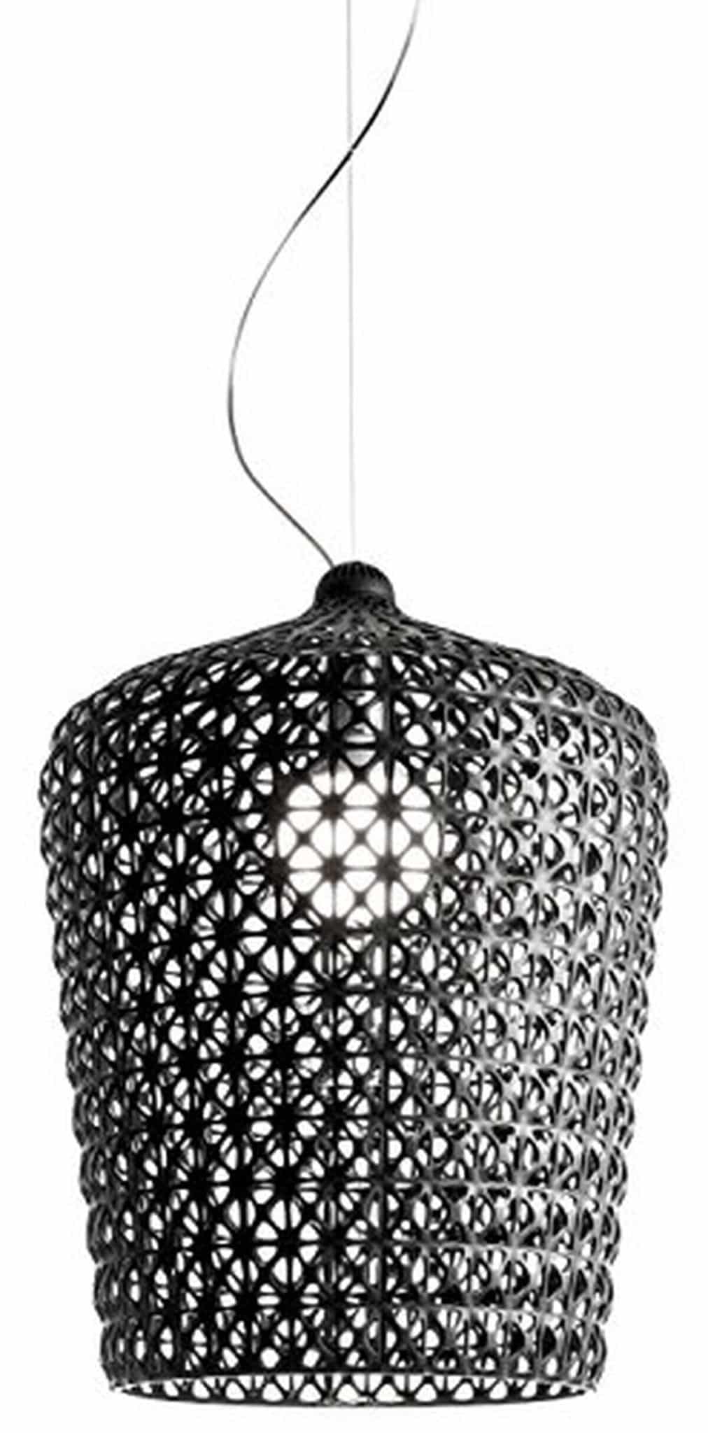 Avis : lampe à suspension Kartell Kabuki noire