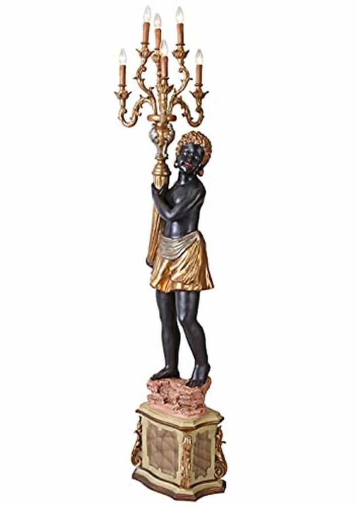 Avis sur la lampe lampadaire vénitien Mohr Serviteur Droite