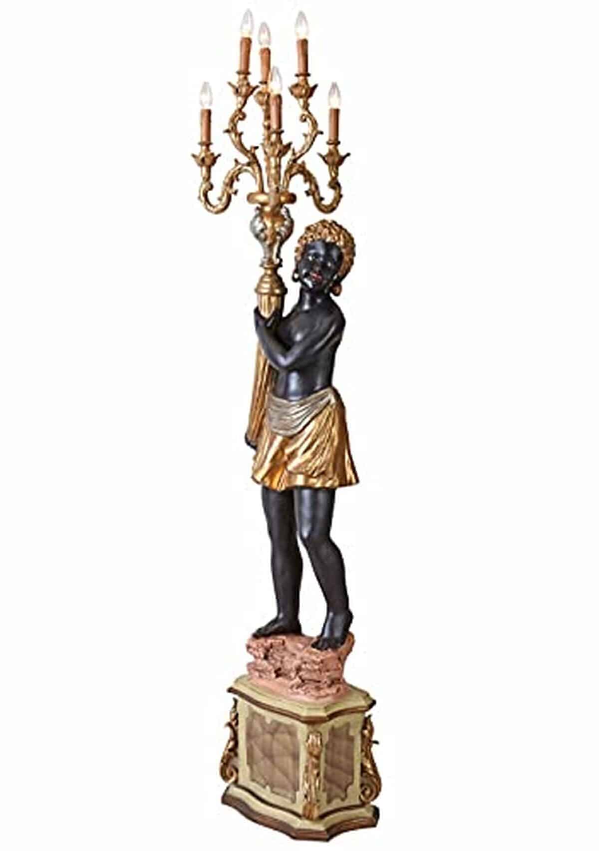 Avis sur la lampe lampadaire vénitien Mohr Serviteur Droite