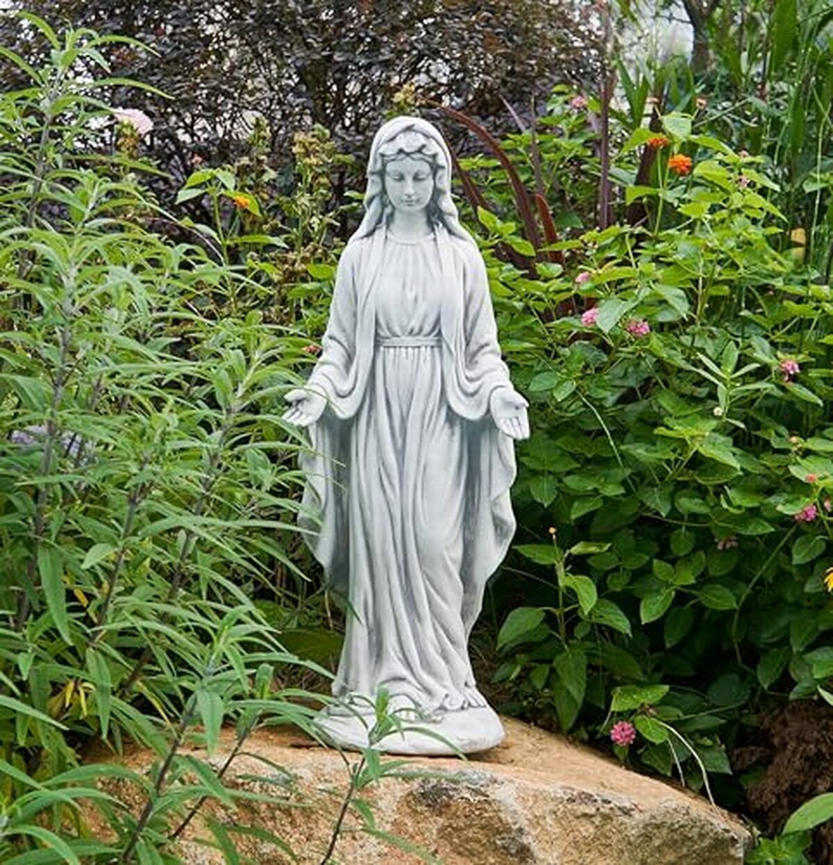 Avis sur la statue Vierge Marie 75 cm de TOETOL pour jardin